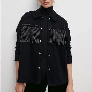 *NEW* Vervet Fringe Denim Jacket